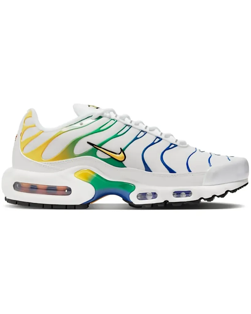 Nike Air Max Plus Sneakers mit Wellenmuster - Weiß Weiß