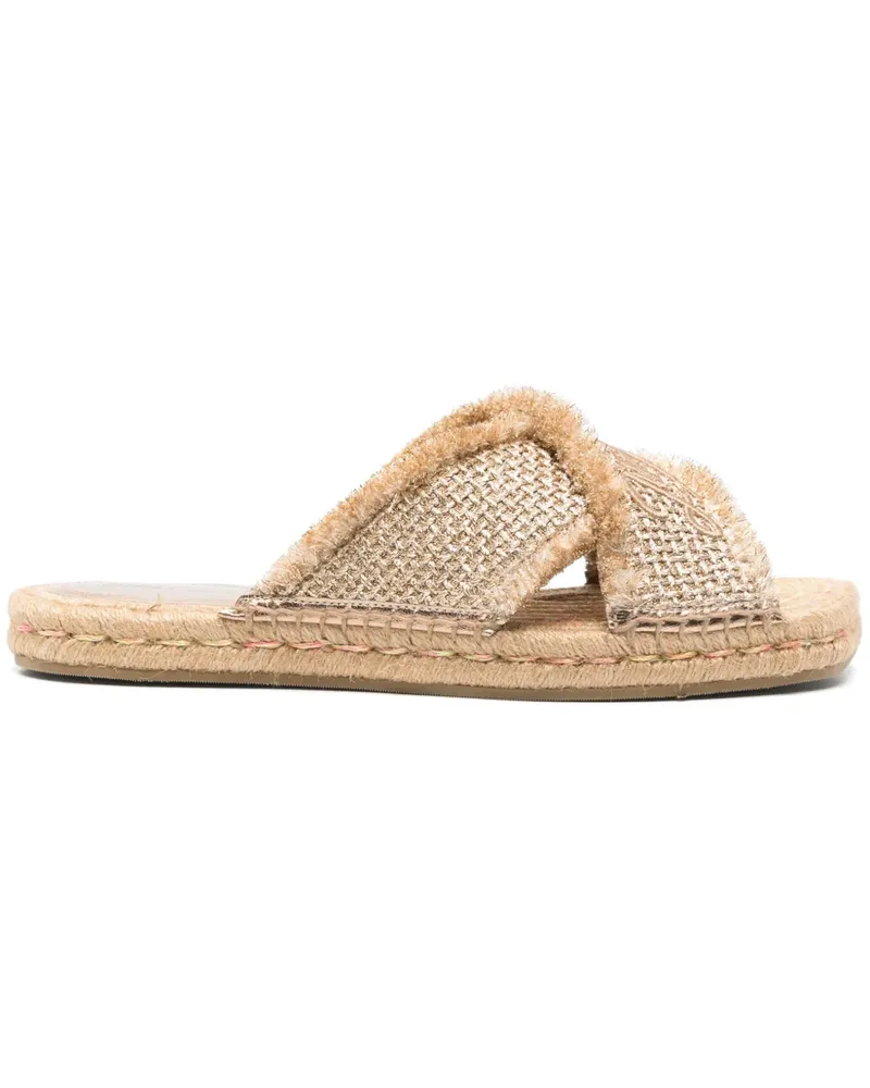 Jimmy Choo Aciel Pantoletten - Gold Gold