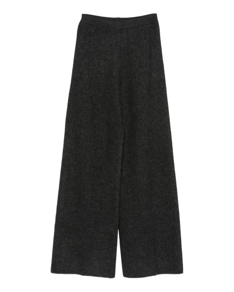 Semicouture Hose mit weitem Bein - Grau Grau