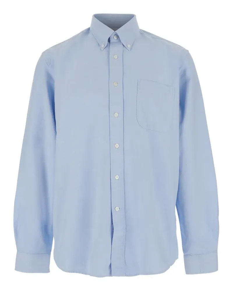 Sebago Oxford button-down chest-pocket cotton shirt - Blau Blau