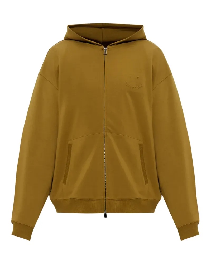 Paul Smith Kapuzenjacke mit Logo-Stickerei - Braun Braun