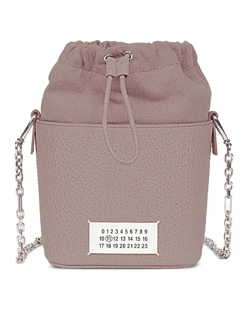 Maison Margiela Schultertasche mit Kordelzug - Braun Braun