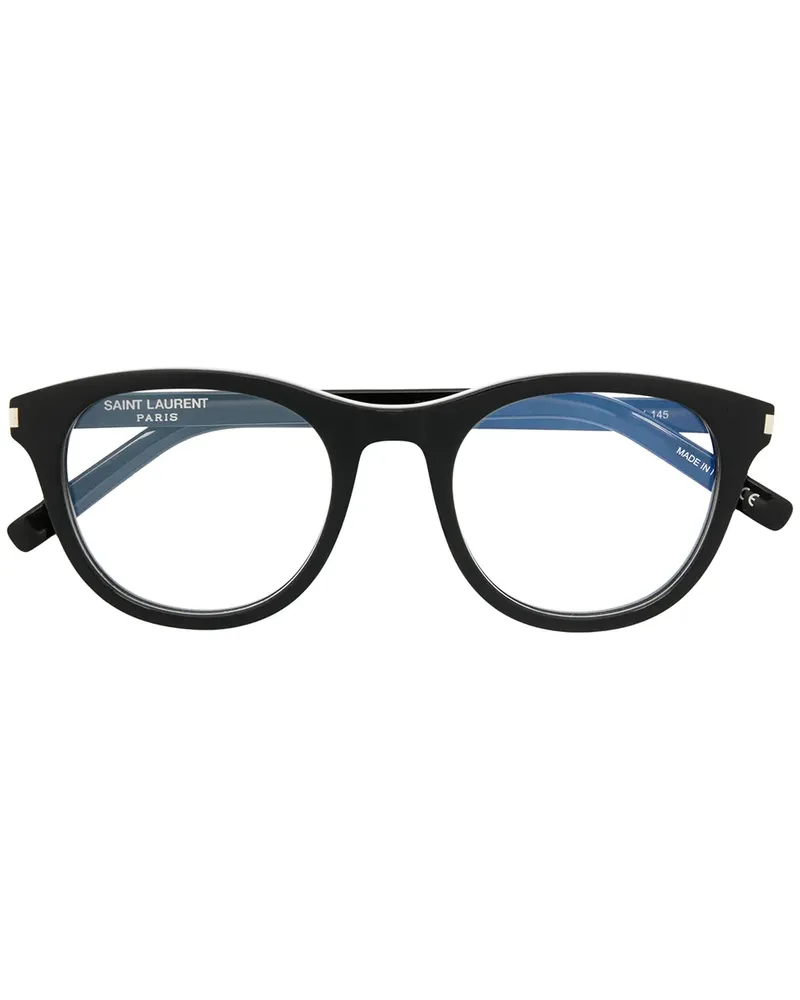 Saint Laurent Runde 'SL 403' Brille - Schwarz Schwarz