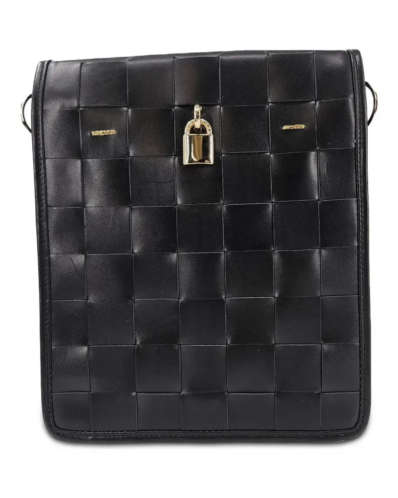 MADISON.MAISON Tasche aus Leder - Schwarz Schwarz