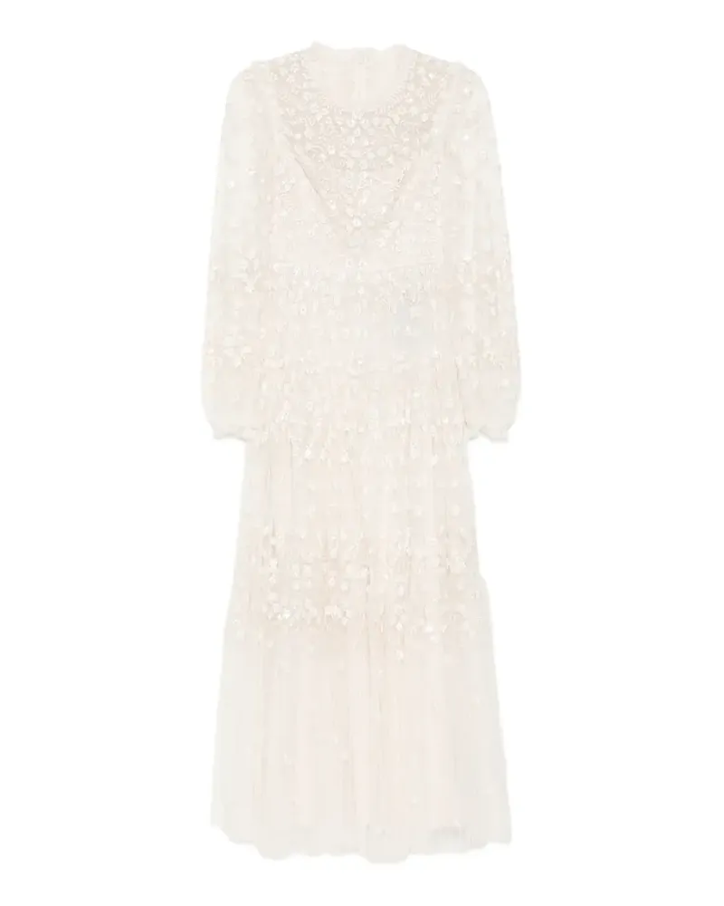 Needle & Thread Clover ankle gown - Nude Nude
