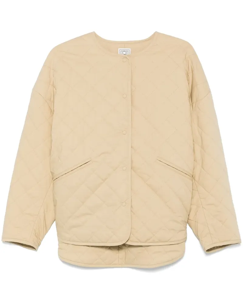 Totême Gesteppte Jacke - Nude Nude