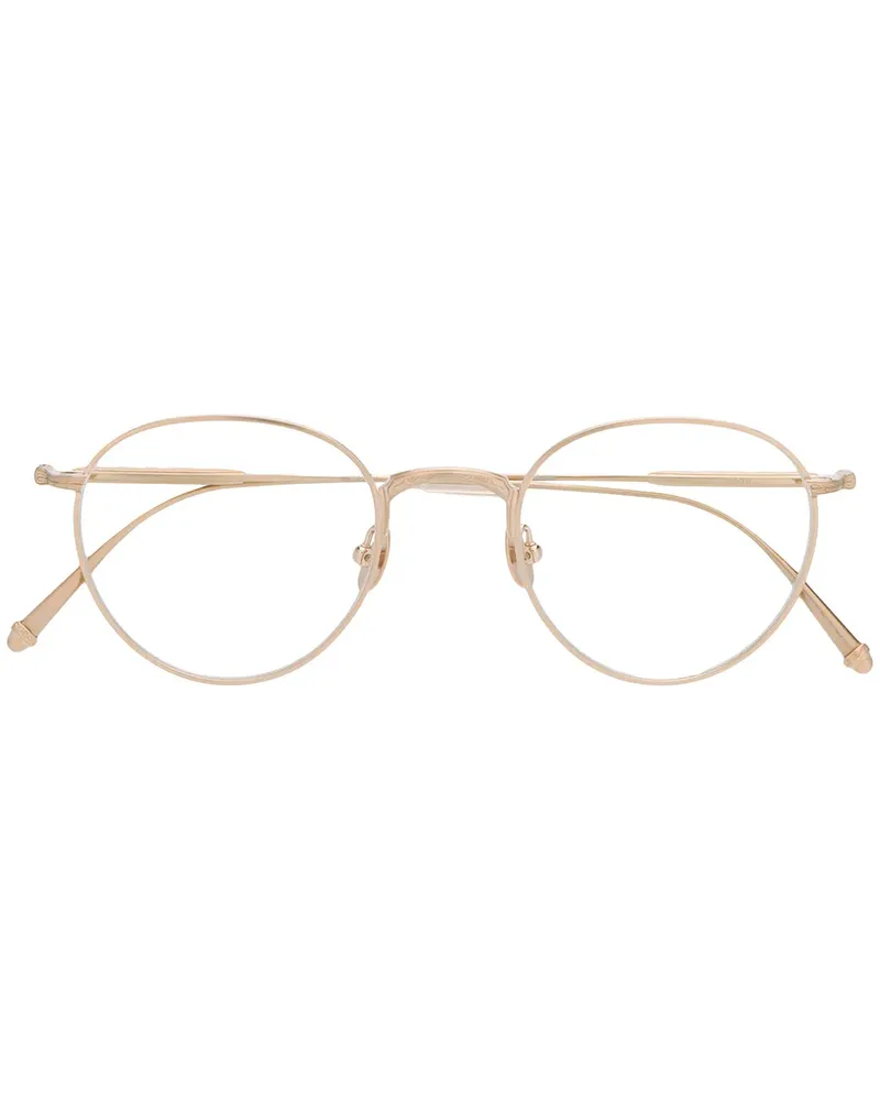 MATSUDA Brille mit rundem Gestell - Gold Gold