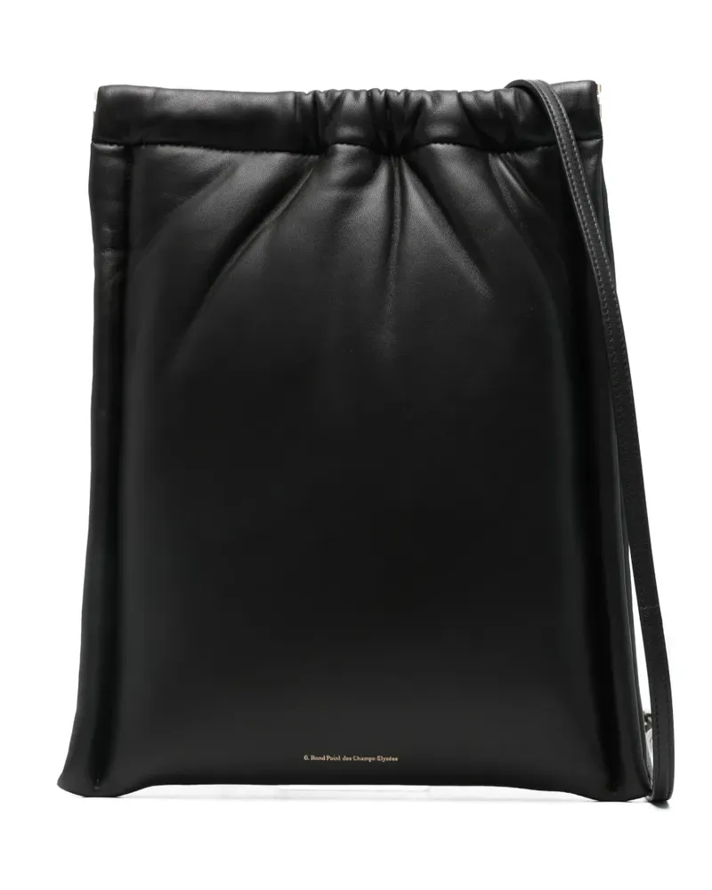 Carven Mittelgroße Loise Schultertasche - Schwarz Schwarz
