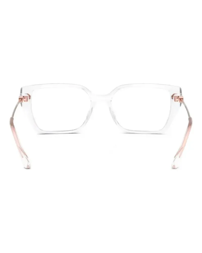 Michael Kors Crete square-frame glasses - Weiß Weiß