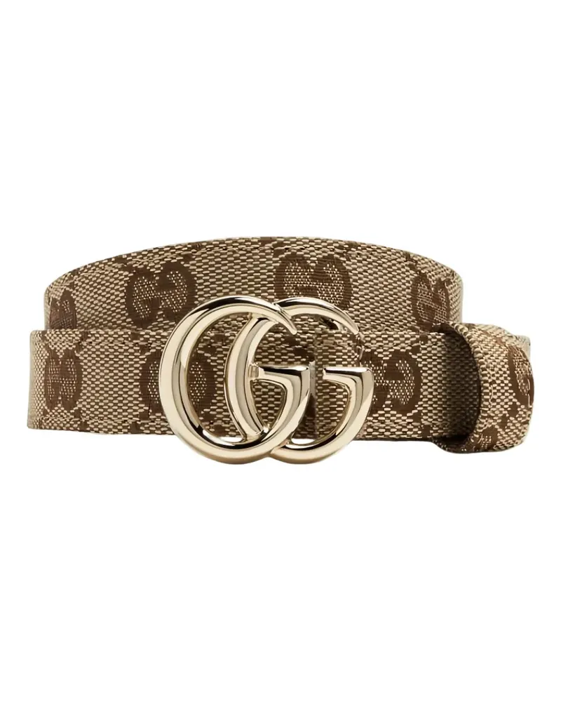 Gucci Gürtel mit GG-Monogramm-Schnalle - Nude Nude