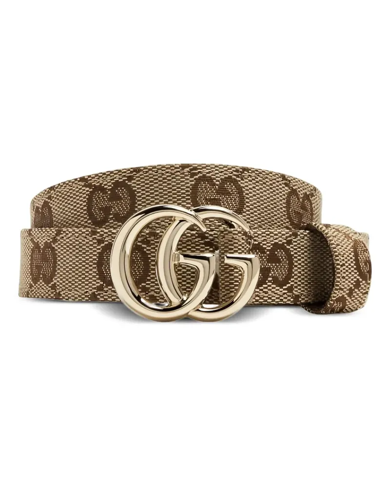 Gucci Gürtel mit GG-Monogramm-Schnalle - Nude Nude