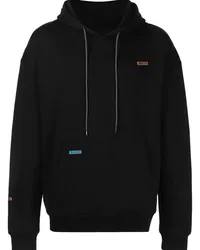 Mostly Heard Rarely Seen Hoodie mit Barcode-Patch Schwarz