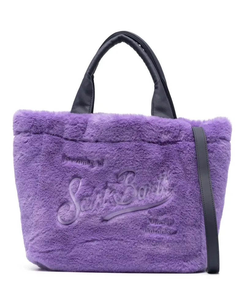 MC2 Saint Barth Colette Handtasche aus Faux Fur - Violett Violett