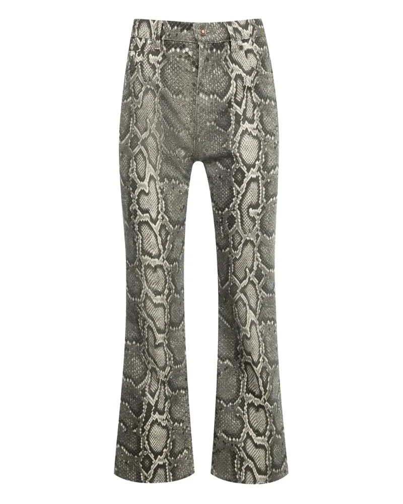 Gabriela Hearst Ezra Bootcut-Jeans - Grau Grau