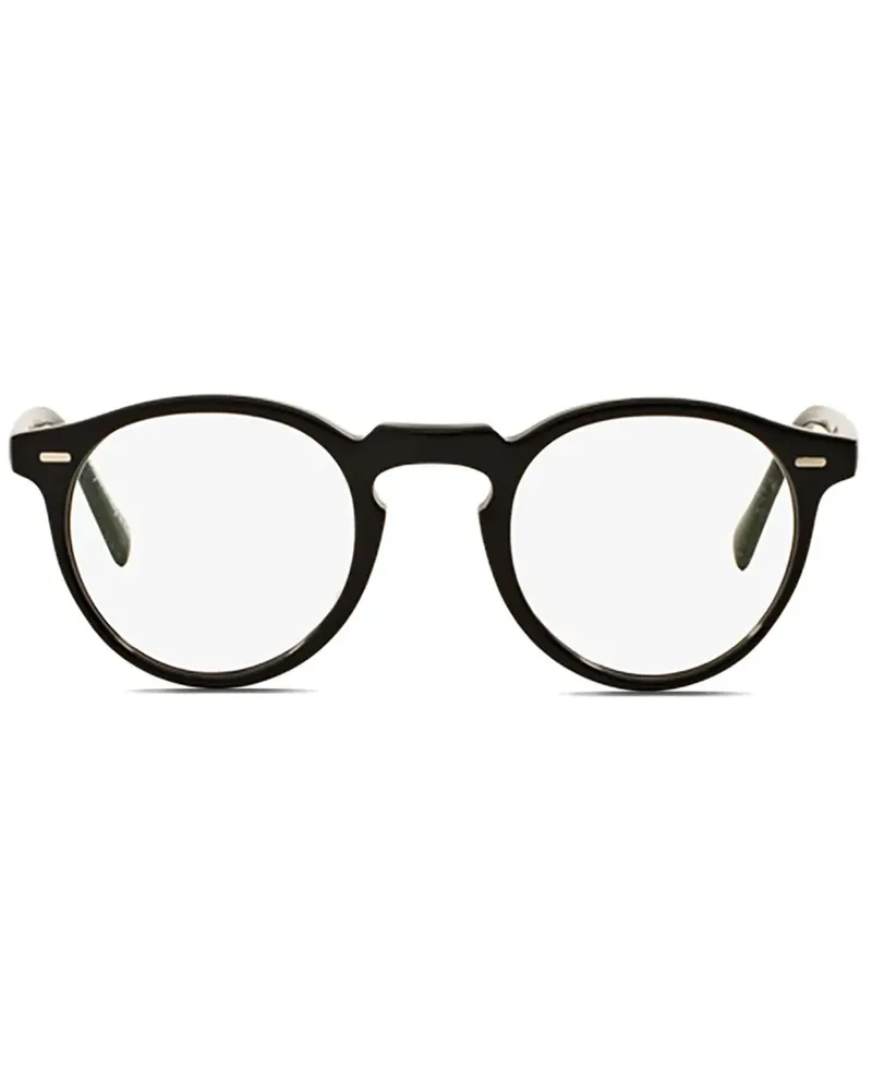 Oliver Peoples Gregory Peck Brille - Schwarz Schwarz
