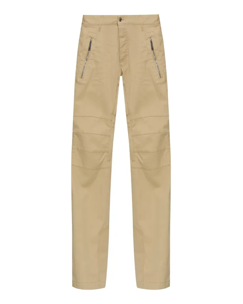 Dsquared2 Hose mit Logo-Patch - Nude Nude