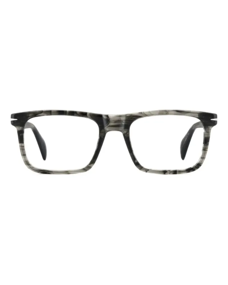 EYEWEAR by DAVID BECKHAM Eckige 'DB 1191' Brille - Grau Grau