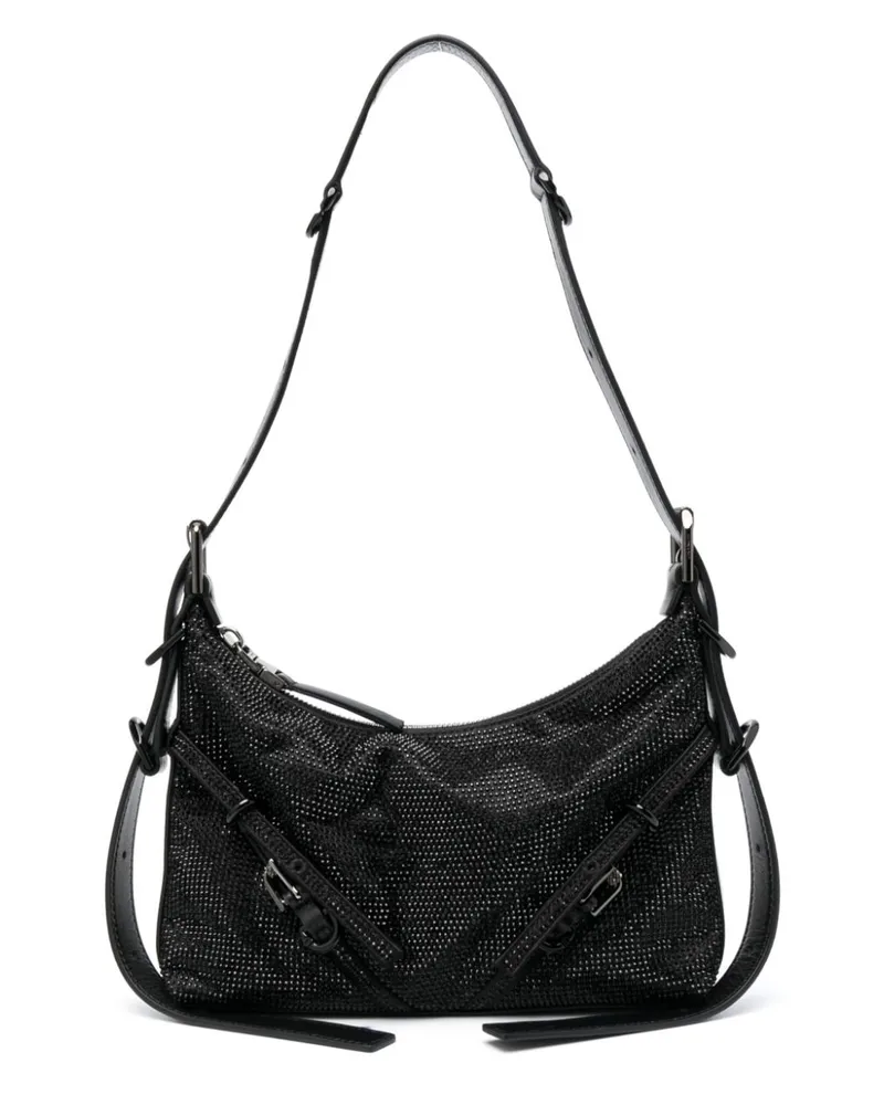 Givenchy Schultertasche mit Strassverzierung - Schwarz Schwarz