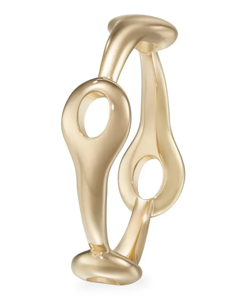 Melissa Kaye Kleiner 18kt Lola Needle Gelbgoldring Gold