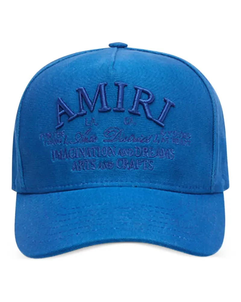Amiri Arts District Cap aus Canvas - Blau Blau