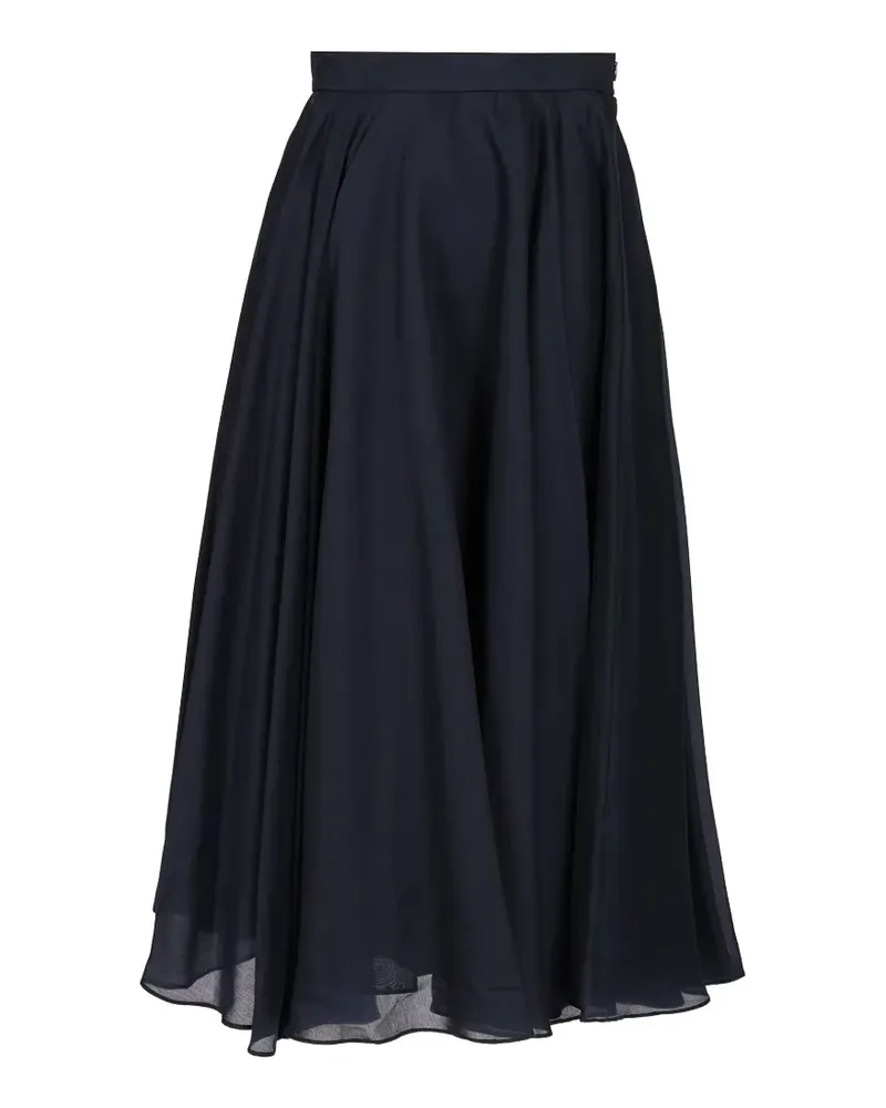 Al Duca D’Aosta 1902 pleated maxi skirt - Blau Blau