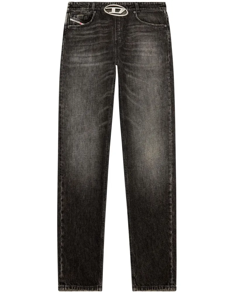 Diesel 2010 D-Macs Straight-Leg-Jeans - Schwarz Schwarz