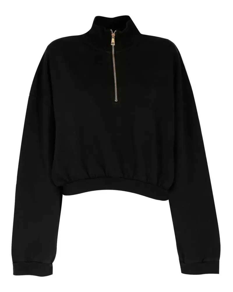 Haikure Sweatshirt mit Reißverschluss - Schwarz Schwarz