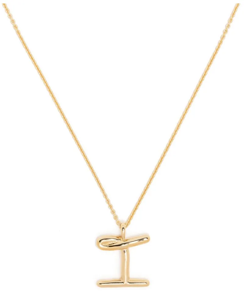Missoma Curly Molten Halskette - Gold Gold