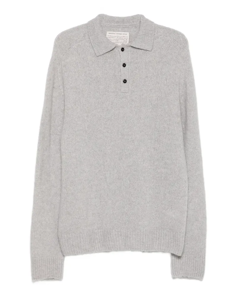 Original Vintage Style Truman Poloshirt - Grau Grau