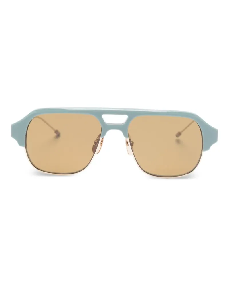 Thom Browne pilot-frame sunglasses - Gold Gold