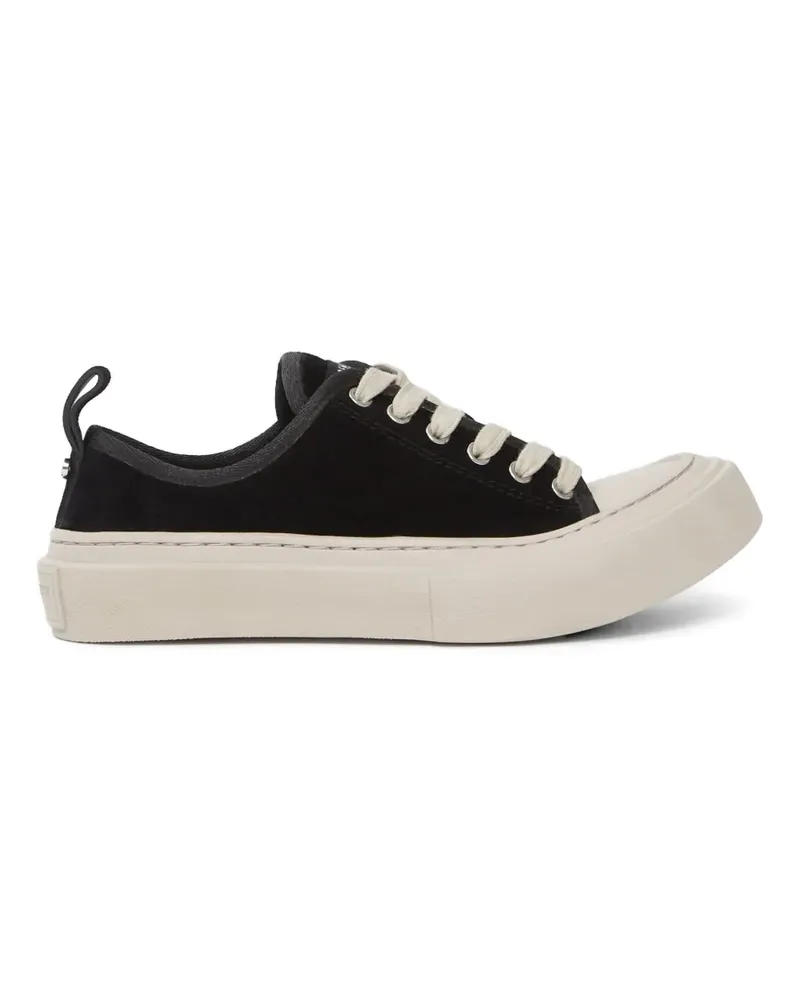 Ann Demeulemeester Halli suede platform sneakers - Schwarz Schwarz
