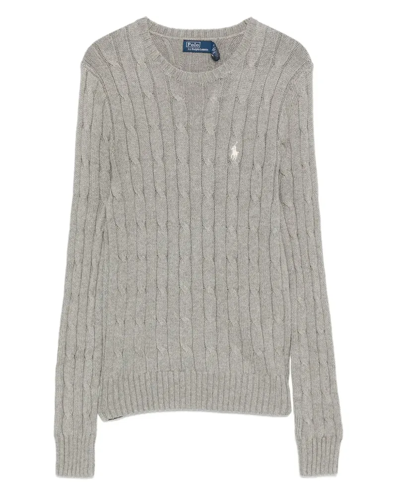 Ralph Lauren Pullover mit Zopfmuster - Grau Grau