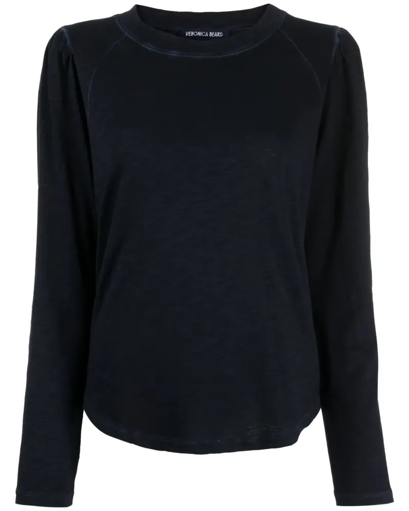 Veronica Beard Mason Baseballshirt - Blau Blau