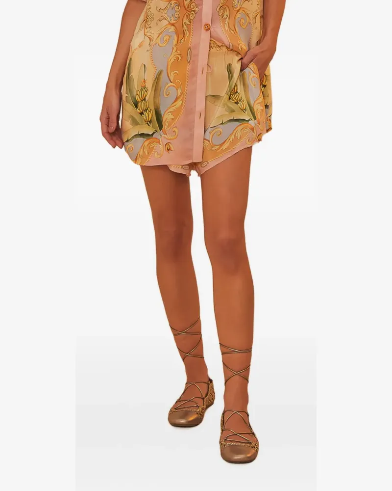 FARM Rio Shorts mit Bananen-Print - Orange Orange