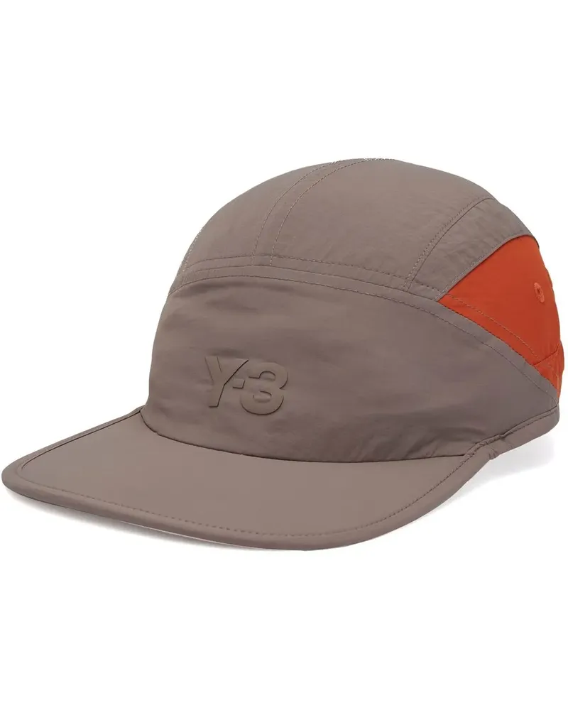 Y-3 Baseballkappe mit Logo-Stickerei - Nude Nude