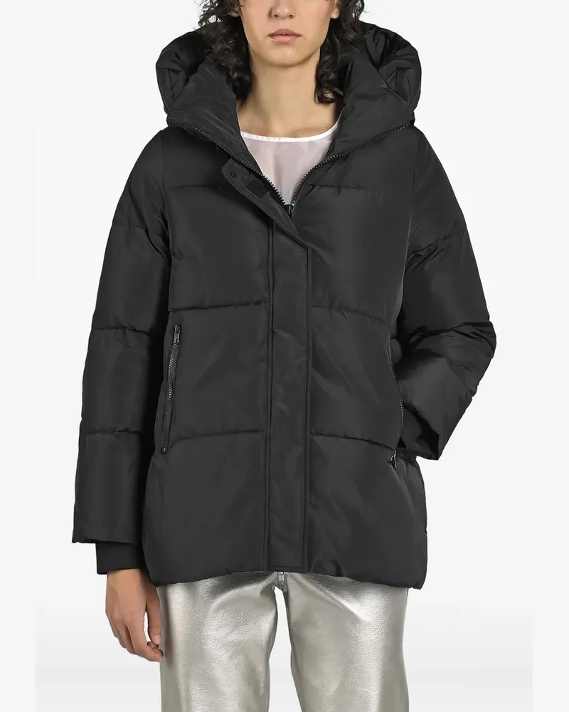 Canadian Classics Gesteppte Finlay Kapuzenjacke - Schwarz Schwarz