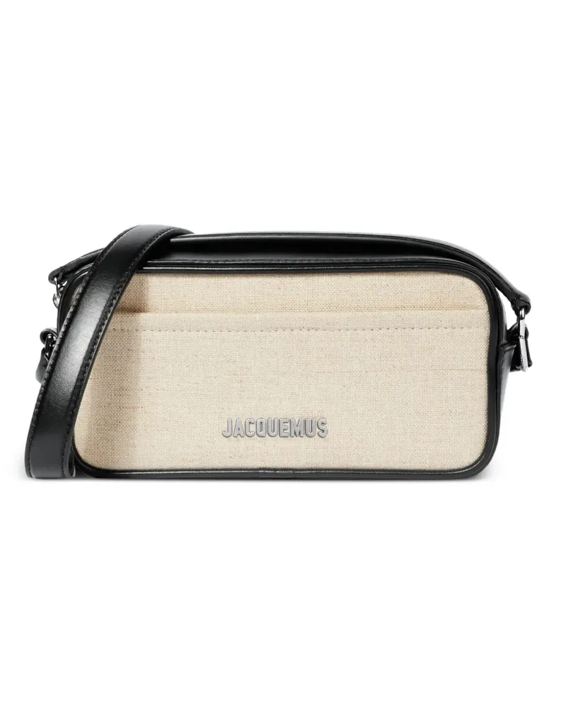 Jacquemus The Banetto Umhängetasche mit Lederdetails - Nude Nude