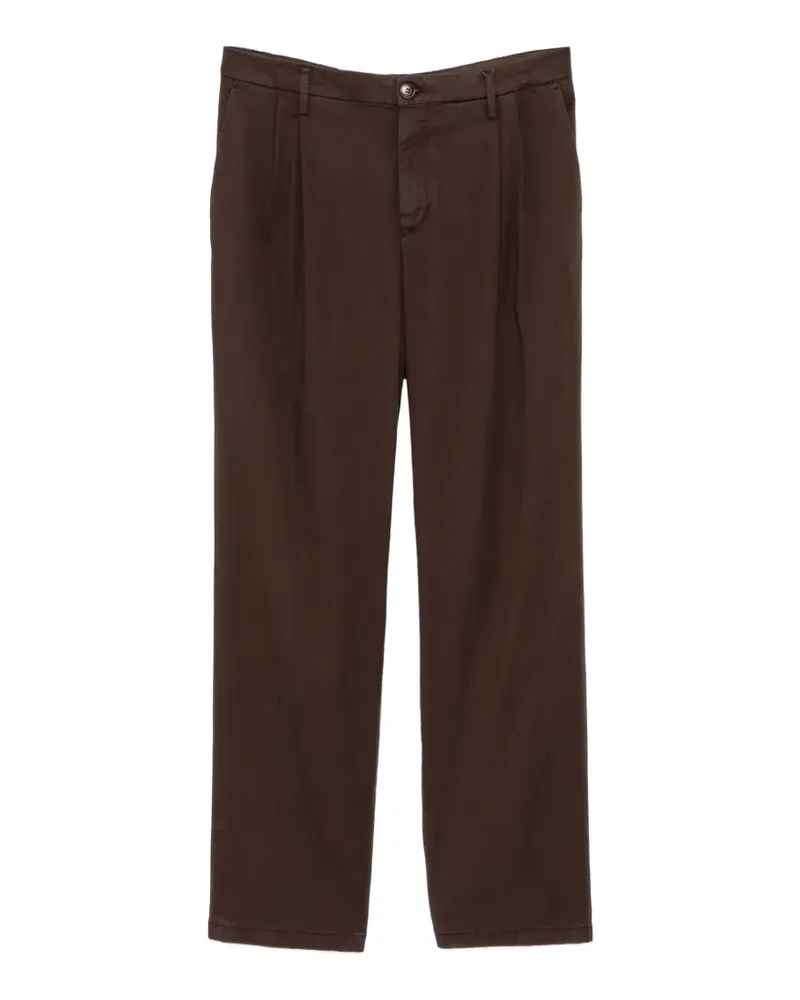 Canali straight-leg trousers - Braun Braun