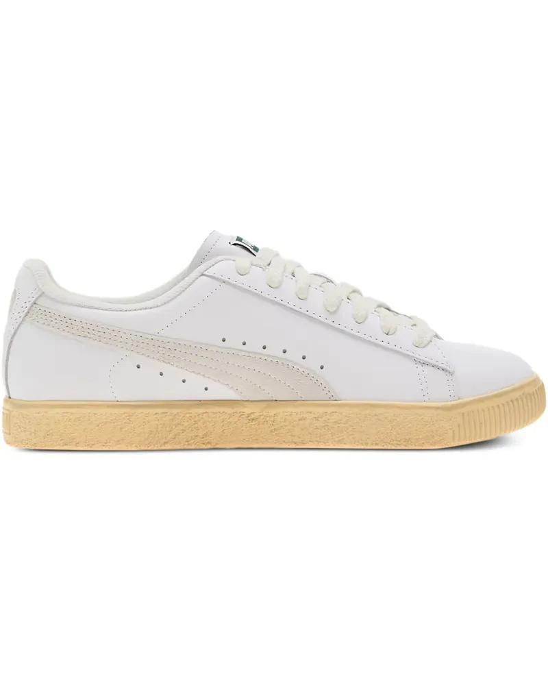Puma Clyde Vintage Sneakers - Weiß Weiß