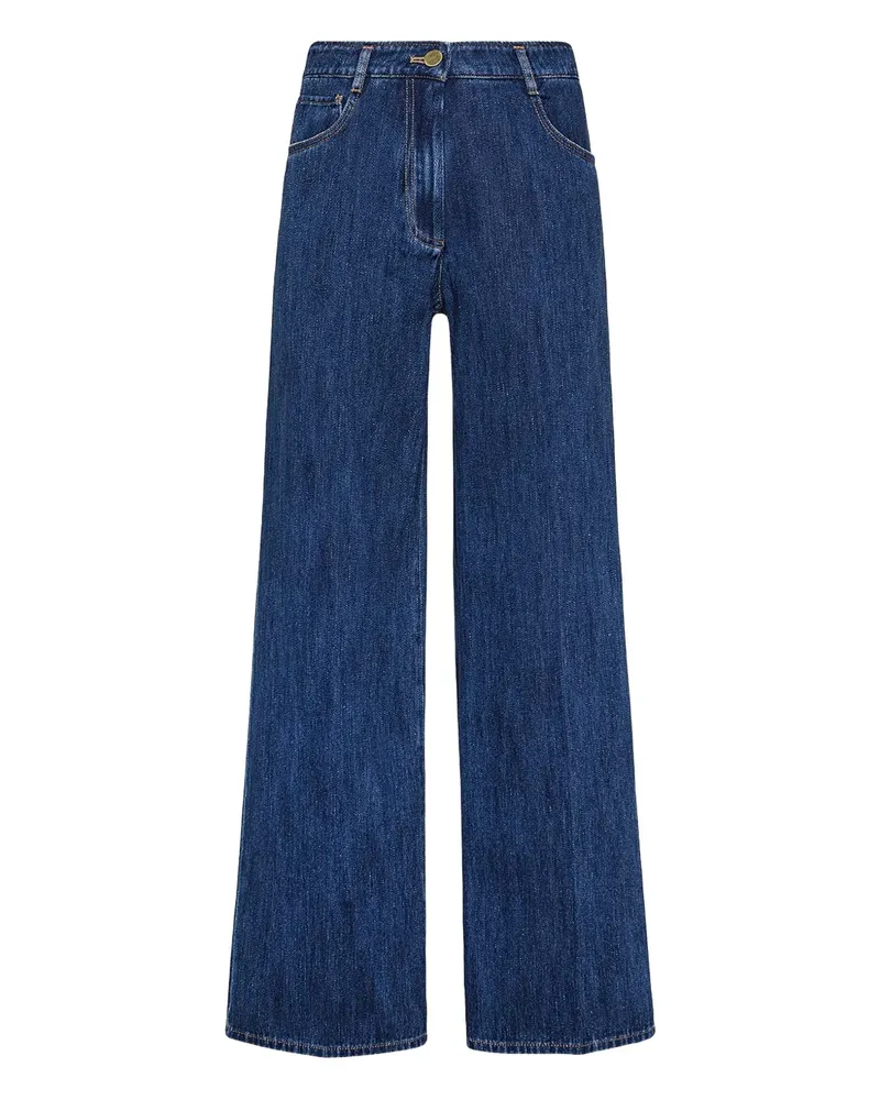 forte_forte Five-Pocket-Jeans - Blau Blau