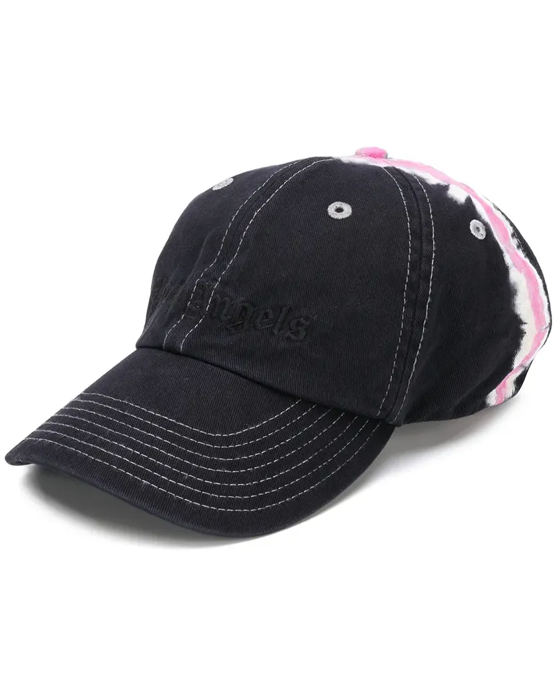 Palm Angels Baseballkappe mit Print - Schwarz Schwarz