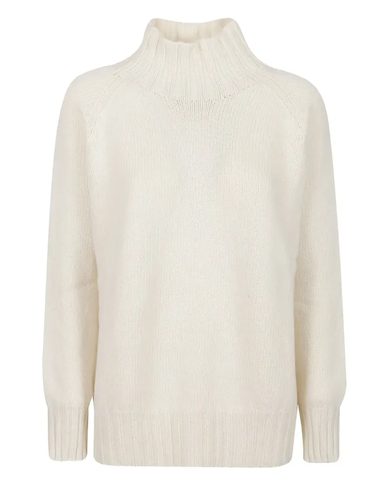 ARAGONA funnel-neck cashmere sweater - Nude Nude