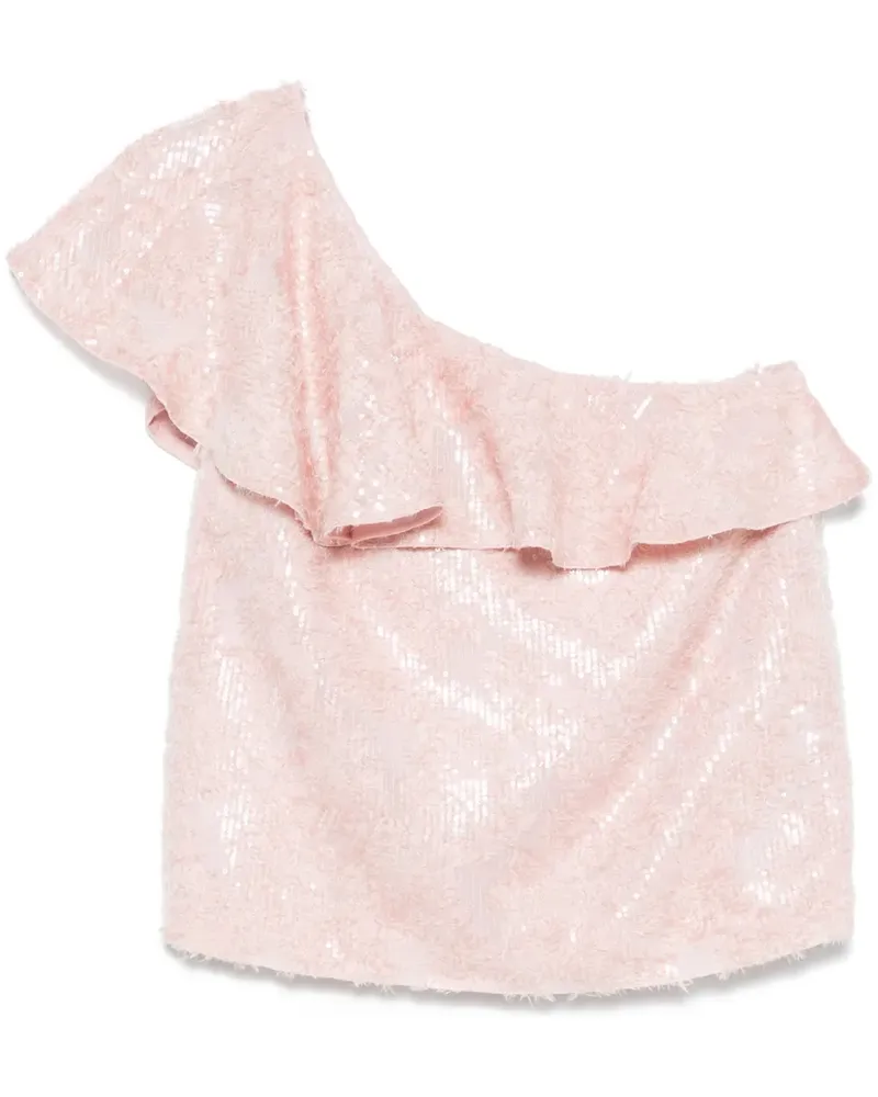 Dorothee Schumacher Tanktop mit Pailletten - Rosa Rosa