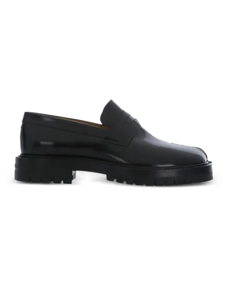Maison Margiela Tabi lug-sole split-toe flats - Schwarz Schwarz