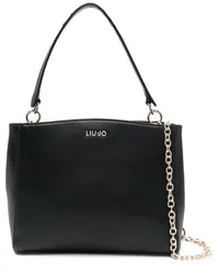 Liu Jo Handtasche mit Logo-Schriftzug Schwarz