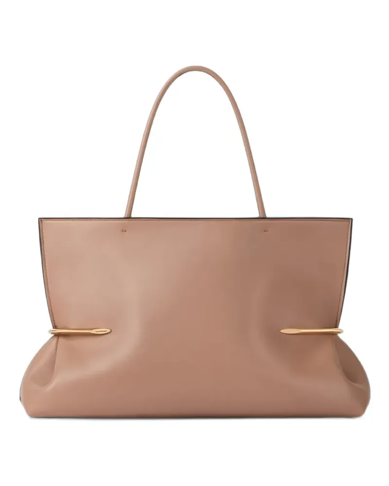 Givenchy Pinch Squeezed Horizontal Tote Bag aus Nappaleder - Nude Nude