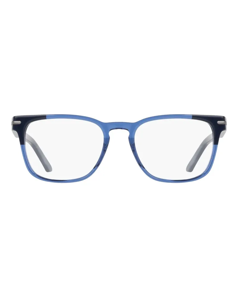 Nike 7180 Brille mit eckigem Gestell - Blau Blau