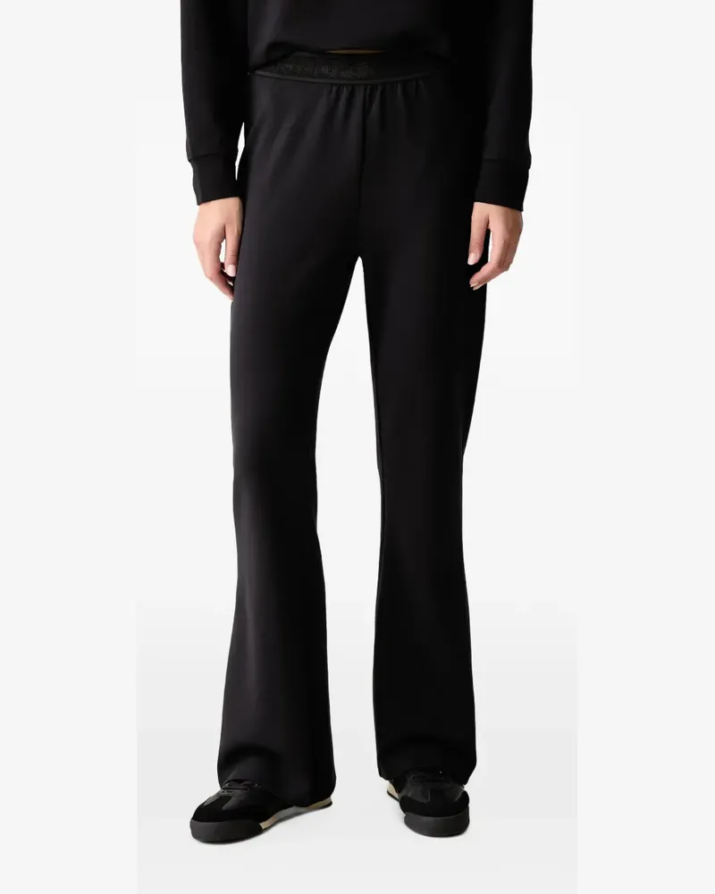 JOOP! Ausgestellte Hose mit Logo-Bund - Schwarz Schwarz