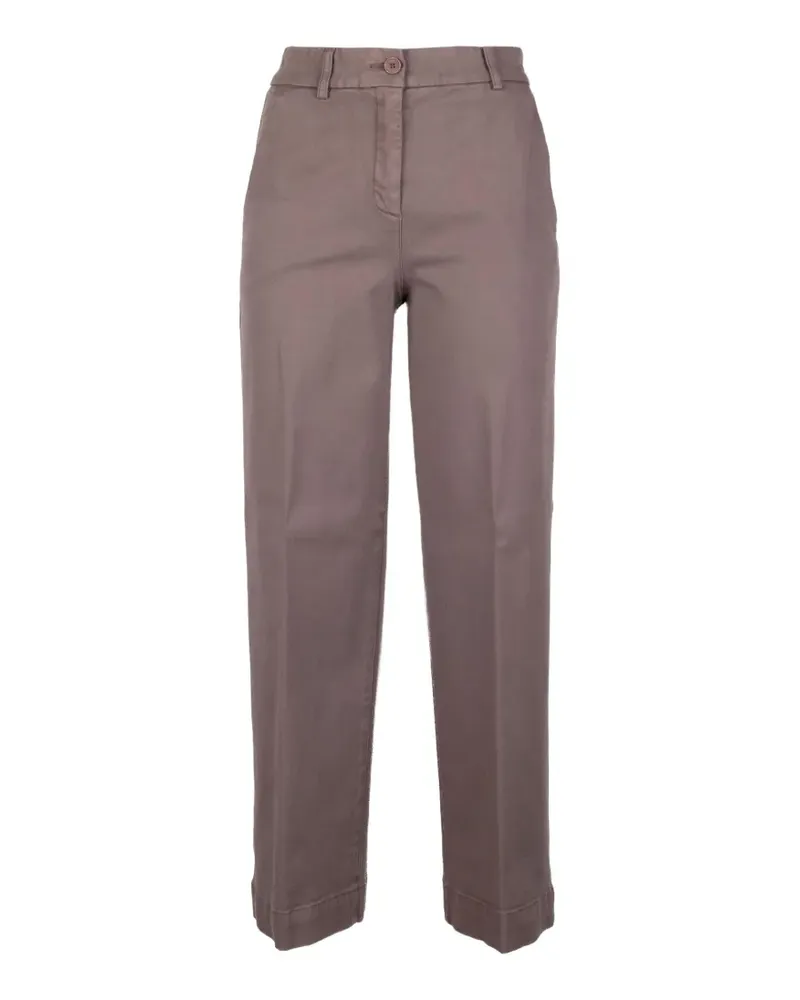 VIA MASINI 80 Hose mit geradem Bein - Grau Grau