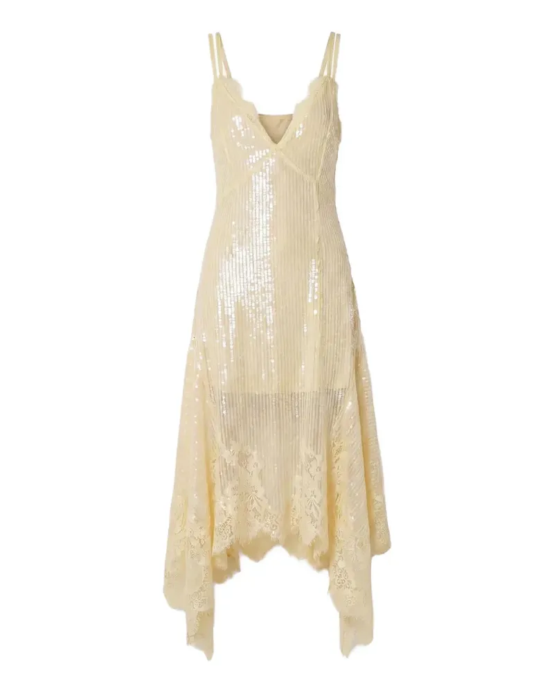 Monse sequin-embellished midi dress - Gelb Gelb